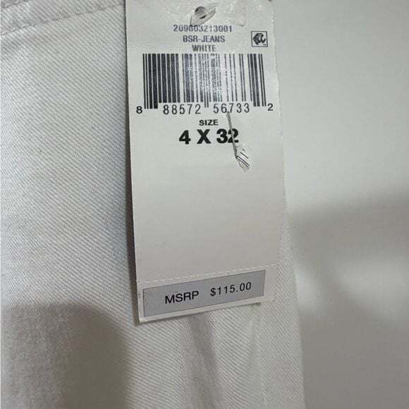 Ralph Lauren Super Stretch White Jeans - Picture 6 of 7